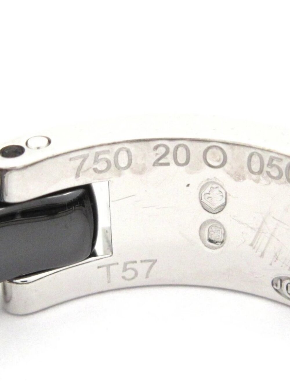 CHANEL Ultra Ring - 18K White Gold Black Ceramic Ring - Picture 6 of 7